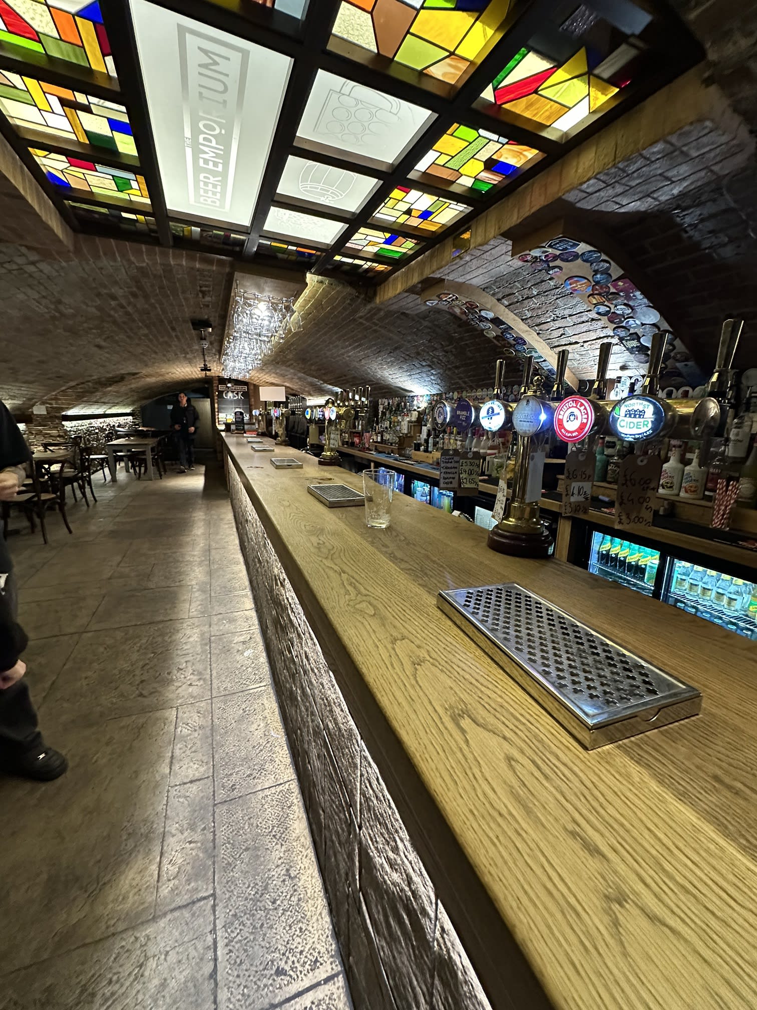 Pub and bar interior cleaned as part of a commercial contract